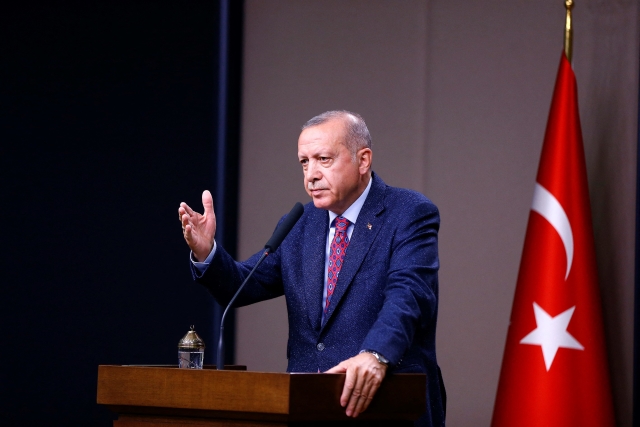 Turecký prezident Recep Tayyip Erdogan.