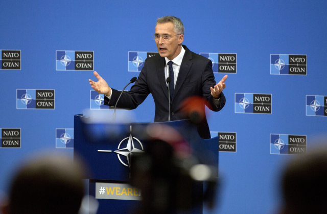 Generální tajemník NATO Jens Stoltenberg.