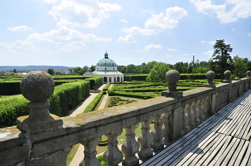 Květná zahrada v Kroměříži. 