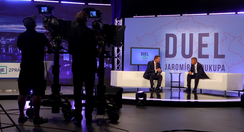 Velkou sledovanost měl především večerní Duel Jaromíra Soukupa s premiérem Andrejem Babišem.