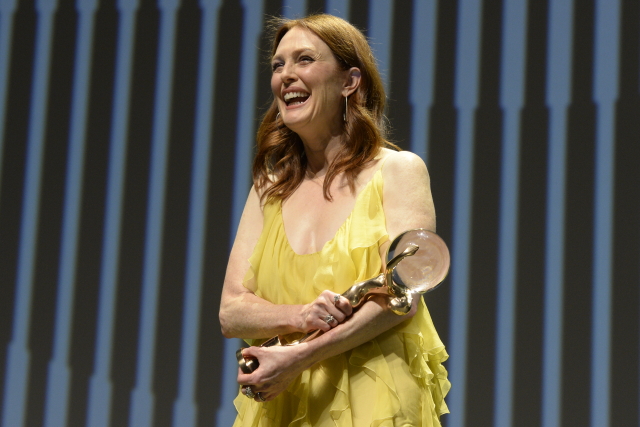 Herečka Julianne Mooreová.