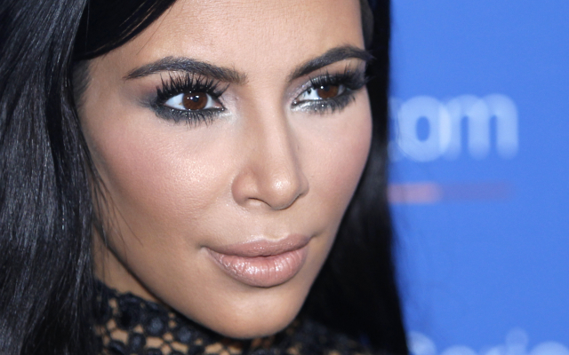Americká celebrita Kim Kardashianová.