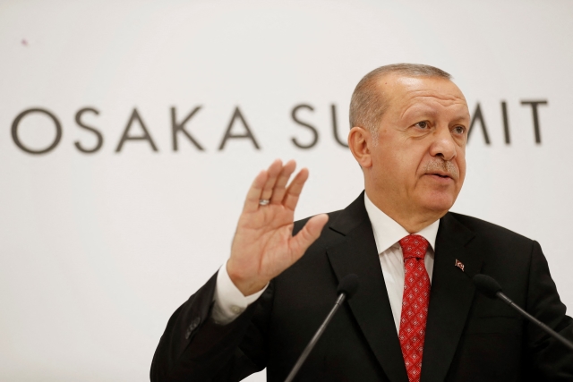 Recep Tayyip Erdogan.