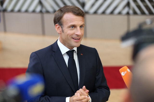 Emmanuel Macron. Emmanuel Macron.