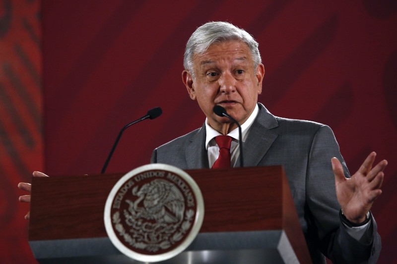 Mexický prezident Andrés Manuel López Obrador.