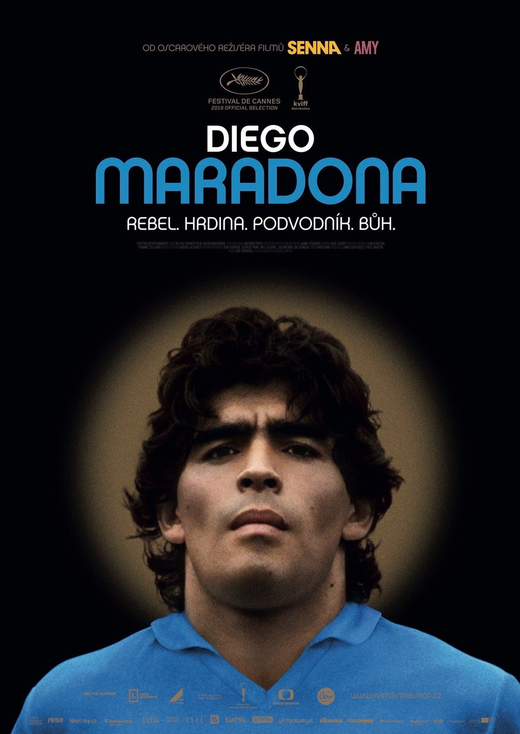 Plakát k filmu Maradona. 