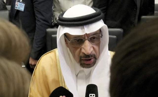 Khalid Al-Falih, ministr energií Saudské Arábie.