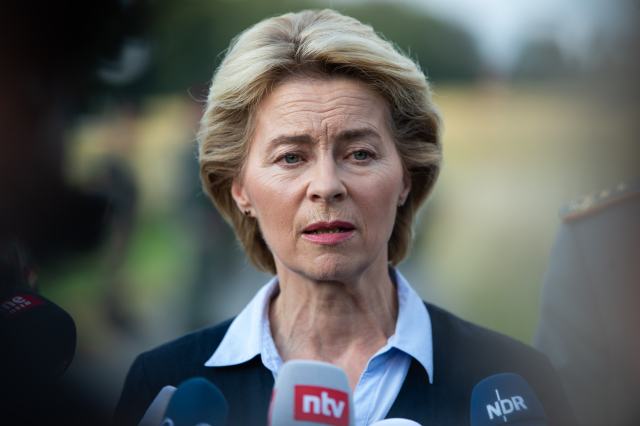 Ursula von der Leyen.