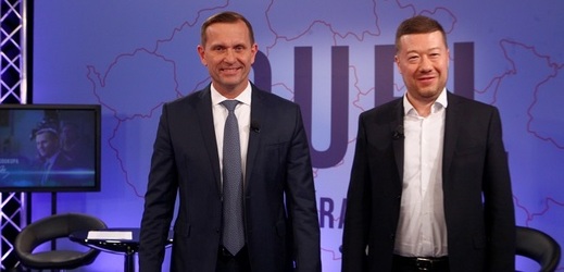 Jaromír Soukup a Tomio Okamura. 