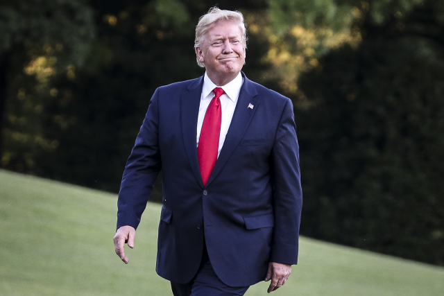 Americký prezident Donald trump.