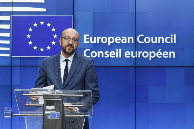 Belgický premiér Charles Michel.