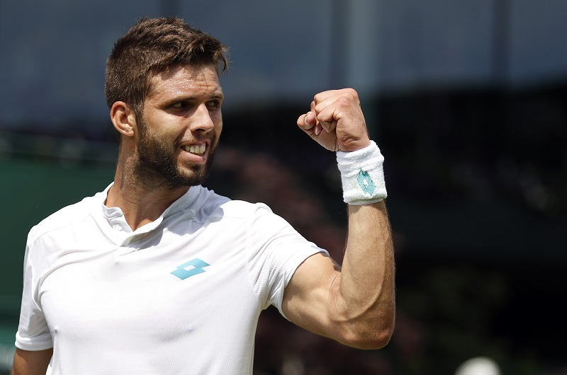 Jiří Veselý se probojoval na oblíbeném Wimbledonu již do třetího kola.