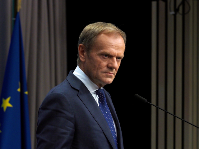 Předseda Evropské rady Donald Tusk. 