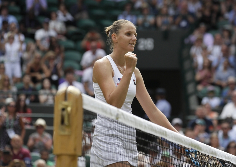 Karolína Plíšková si podruhé za sebou zahraje ve Wimbledonu osmifinále.