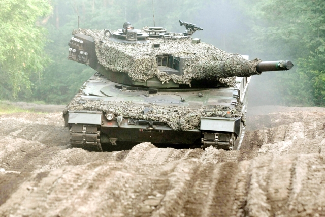 Tank Leopard 2A4.