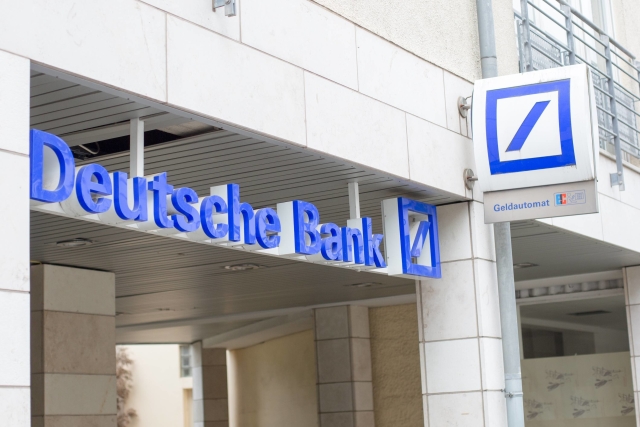 Logo Deutsche Bank.
