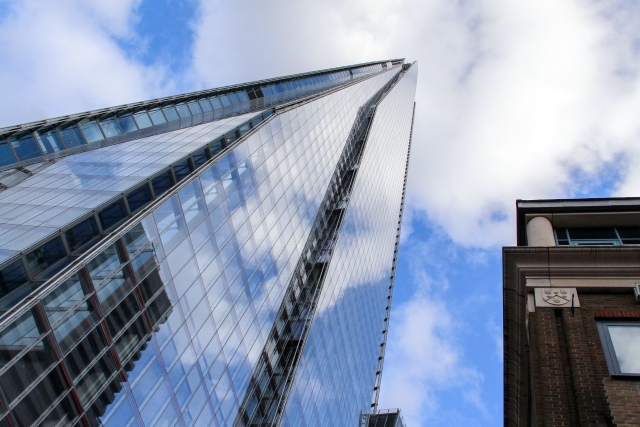Nejvyšší britský mrakodrap The Shard.