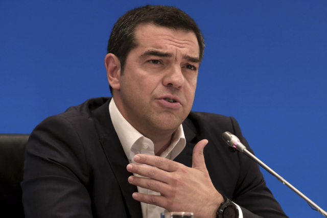 Řecký premiér Alexis Tsipras.