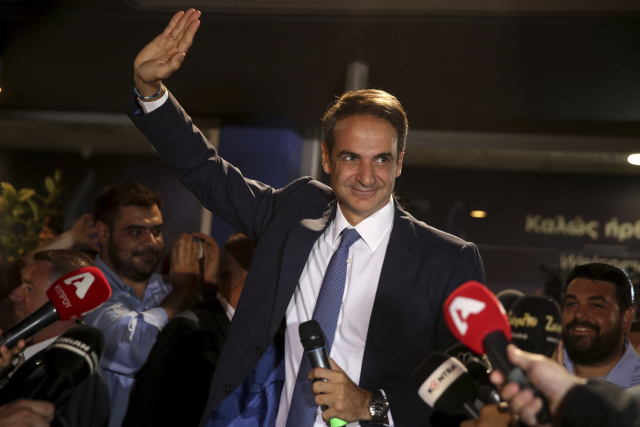 Řeckým premiérem se stal Kyriakos Mitsotakis.