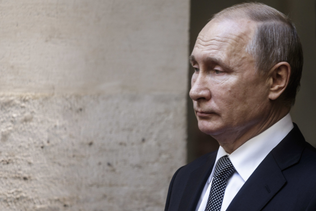 Ruský prezident Vladimir Putin. Ruský prezident Vladimir Putin.