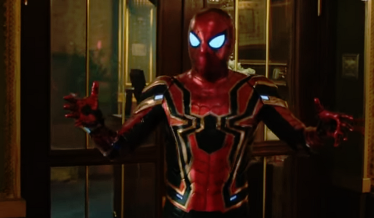 Snímek z filmu Spider-Man: Daleko od domova. Snímek z filmu Spider-Man: Daleko od domova.