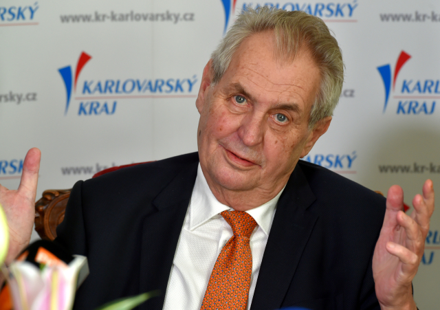 Miloš Zeman.