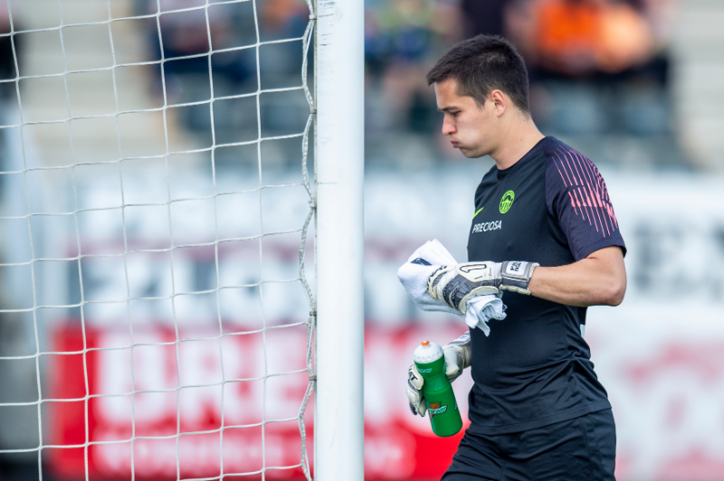 Fotbalový brankář Filip Nguyen.