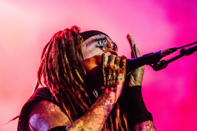 Al Jourgensen, jediný stálý člen kapely Ministry. 
