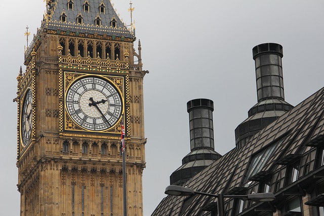 Londýnský Big Ben.