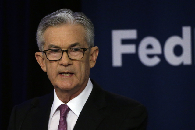 Šéf americké centrální banky Jerome Powell.