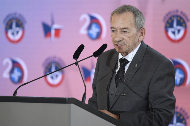 Předseda Senátu Parlamentu České republiky Jaroslav Kubera.