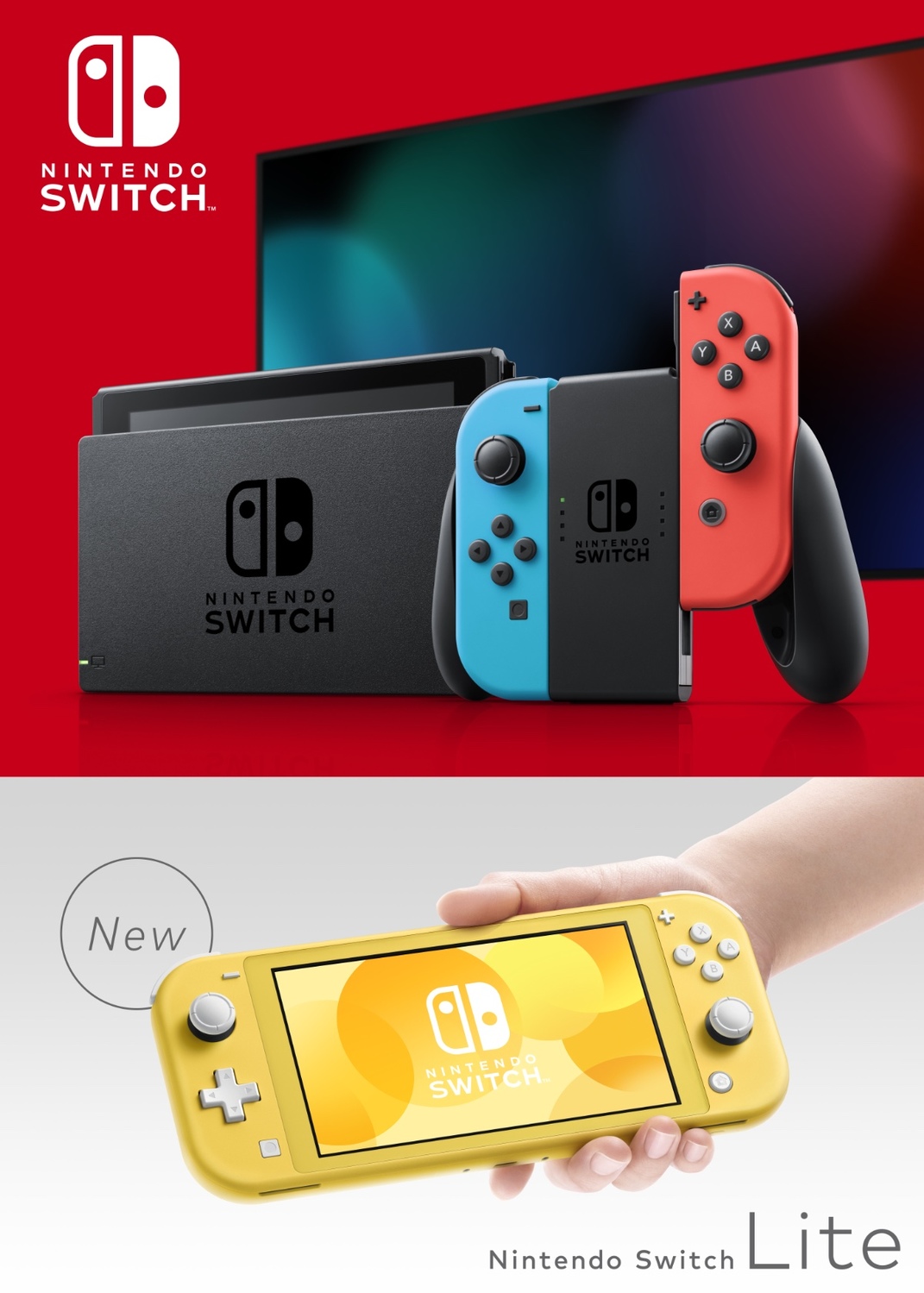 Nintendo představilo levnější a kompaktnější verzi konzole Switch