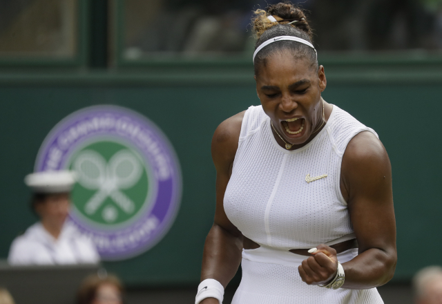 Americká tenistka Serena Williamsová.