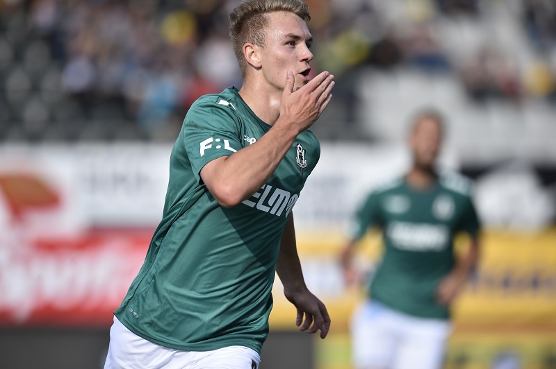 Jan Matoušek dal v dresu Jablonce dva góly do sítě Bohemky. 