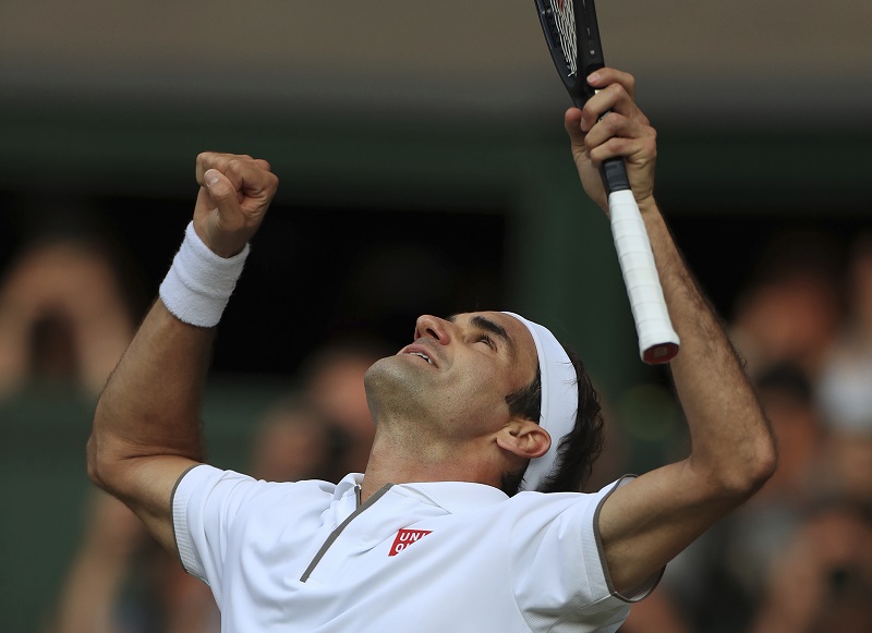 Švýcarský tenista Roger Federer se může stát nejstarším vítězem Wimbledonu.