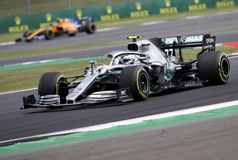 Fin Valtteri Bottas vybojoval svou čtvrtou pole position v sezoně.