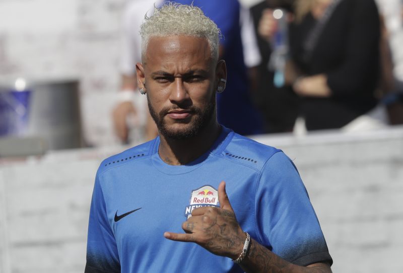 Brazilský fotbalista Neymar.