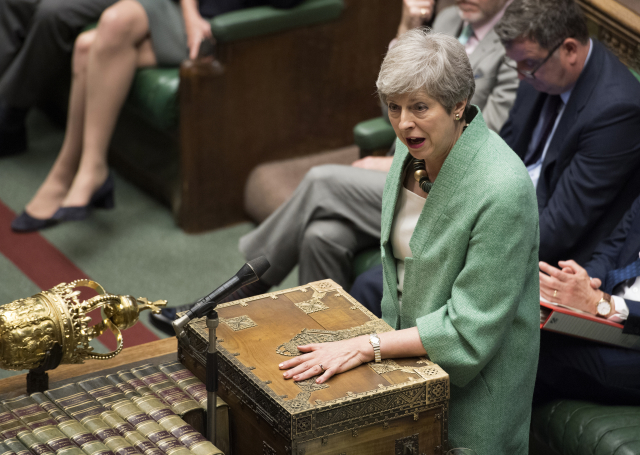 Britská premiérka Theresa Mayová.