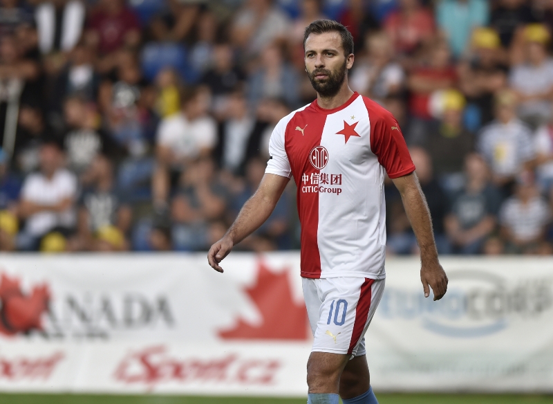 Josef Hušbauer se postaral o jediný gól v zápase se Zlínem.