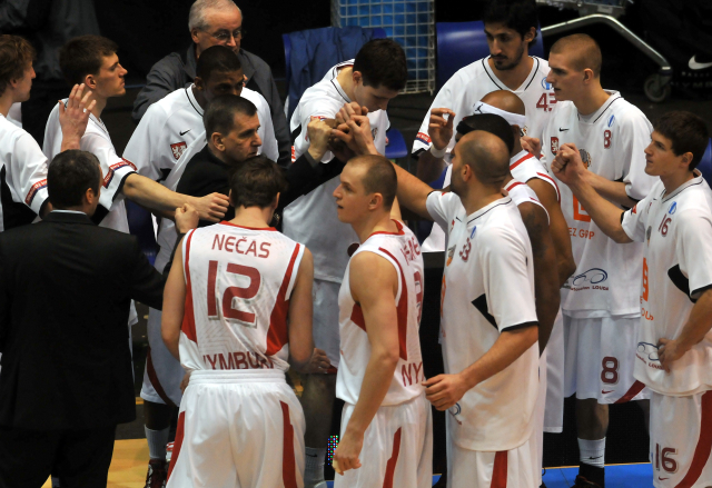 Basketbalisté Nymburka.