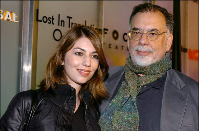 Francis Ford Coppola se svou dcerou Sofií.