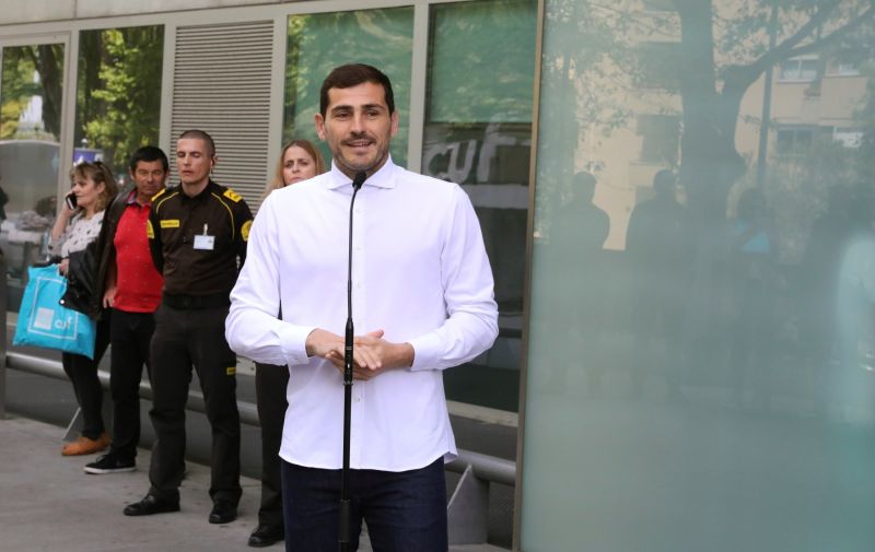 Fotbalový brankář Iker Casillas.