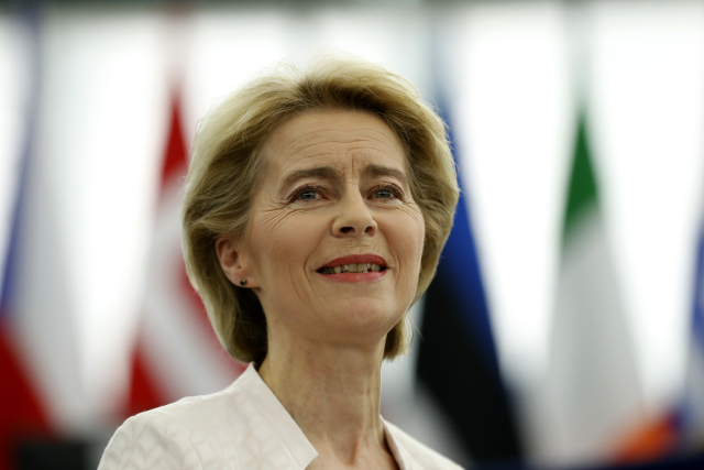 Budoucí předsedkyně Evropské komise Ursula von der Leyenová.