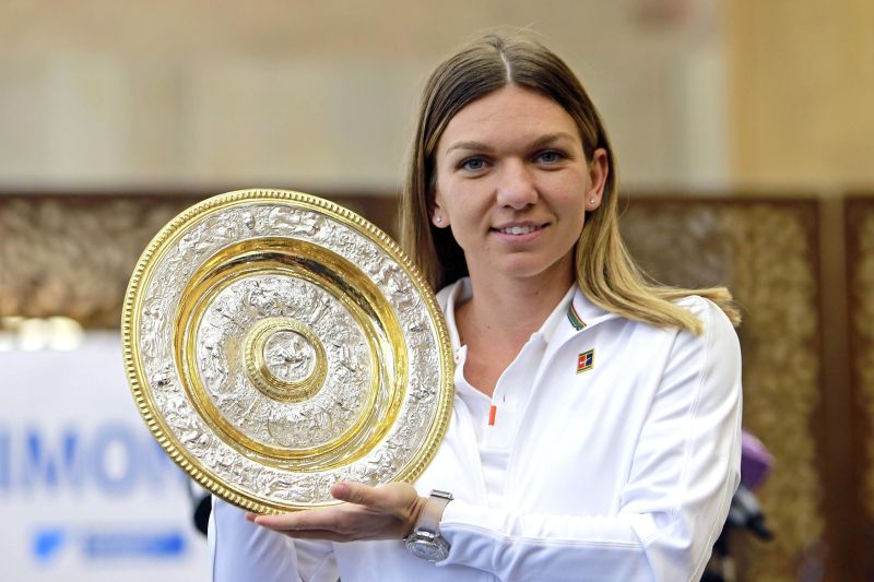 Rumunská tenistka Simona Halepová.