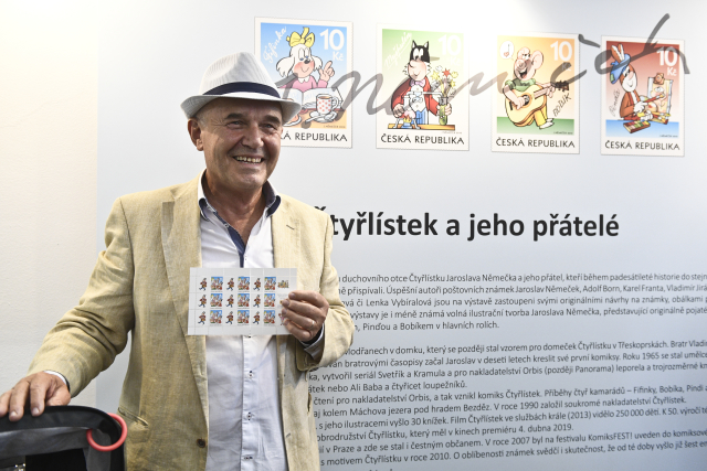 Duchovní otec Čtyřlístku Jaroslav Němeček.