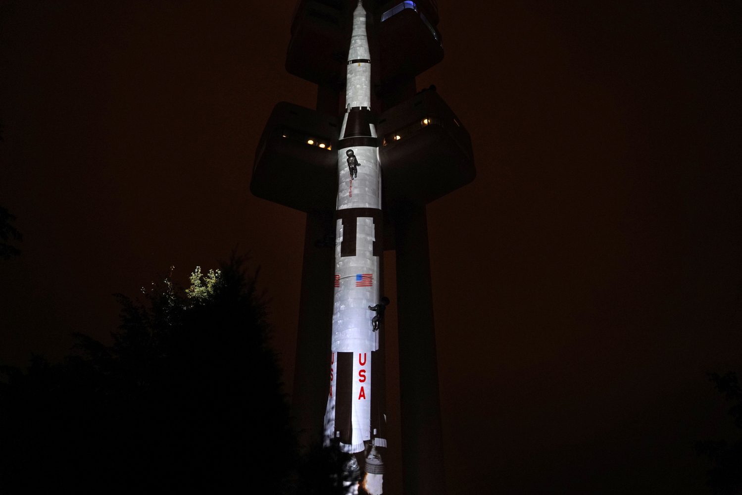 Fotka "rakety". 