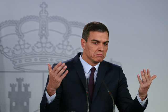 Pedro Sánchez.