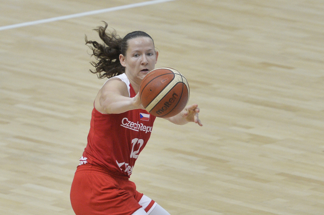 Basketbalistka Tereza Vyoralová.