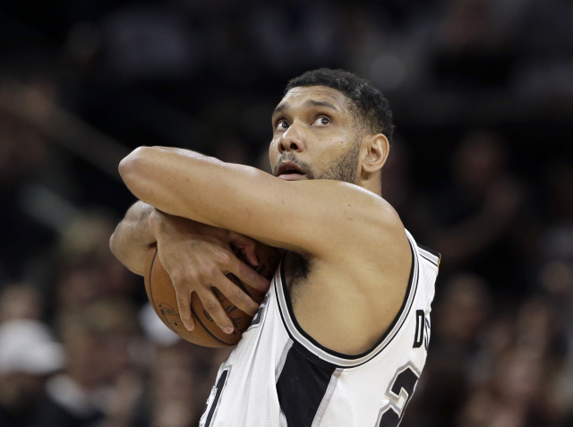 Basketbalista Tim Duncan.