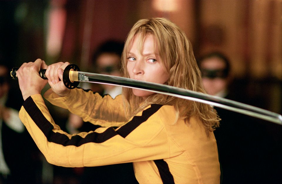 Uma Thurmanová v Kill Bill.